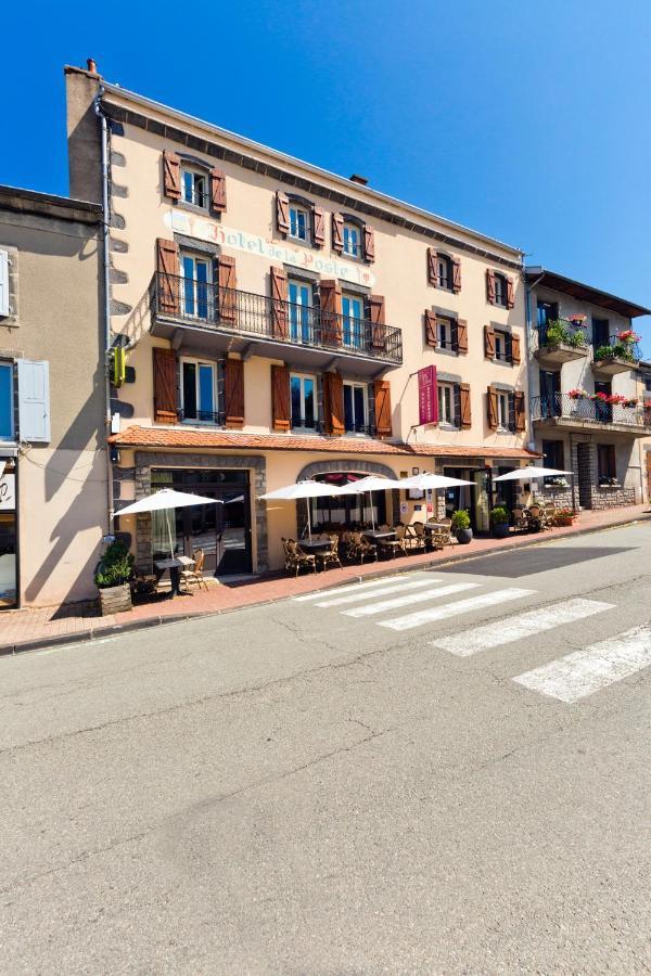 Logis Hotel Restaurant De La Poste Pontgibaud Exterior foto
